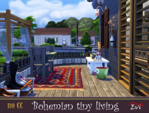 Bohemian Tiny Living