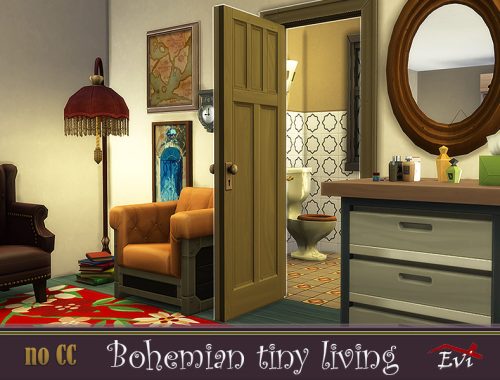 Bohemian Tiny Living
