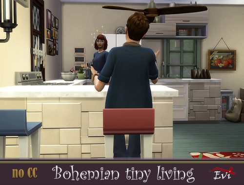 Bohemian Tiny Living