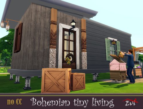 Bohemian Tiny Living