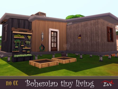 Bohemian Tiny Living