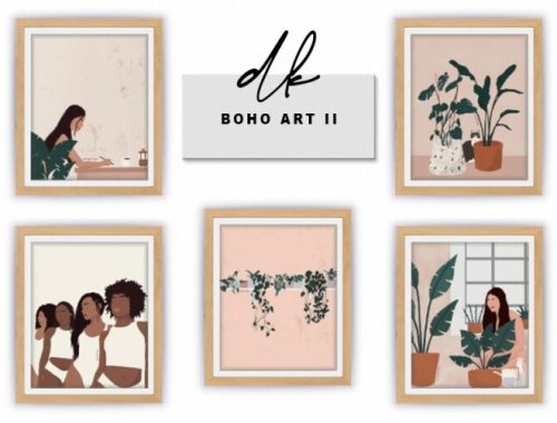 Boho Art II at DK SIMS