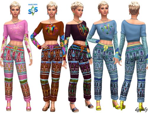 Boho Capris - 201904_05