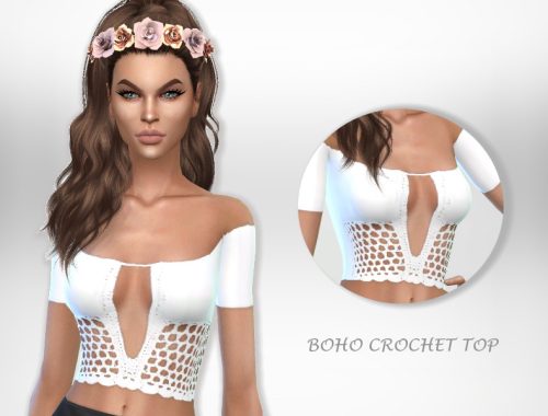 Boho Crochet Top