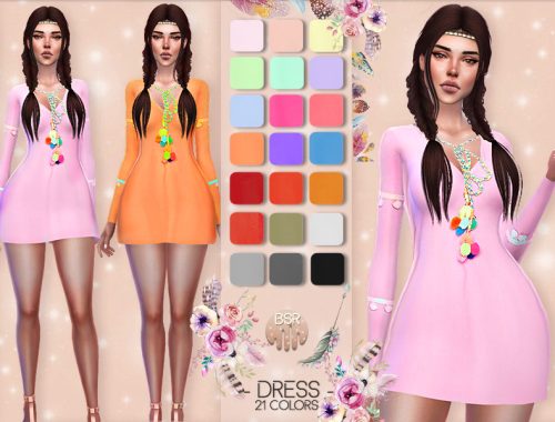 Boho Dress BD41
