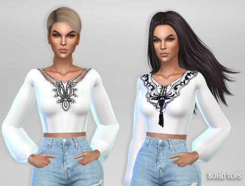 Boho Inspired Tops