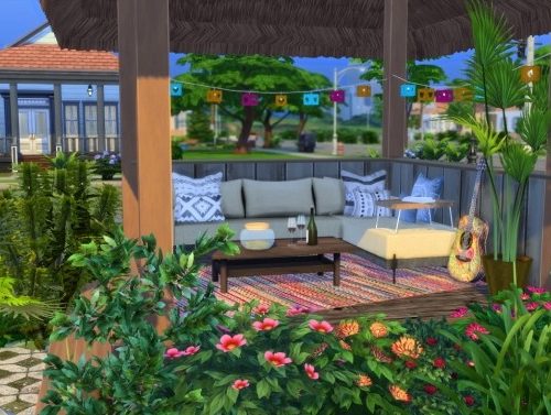 BOHO POOL at MODELSIMS4