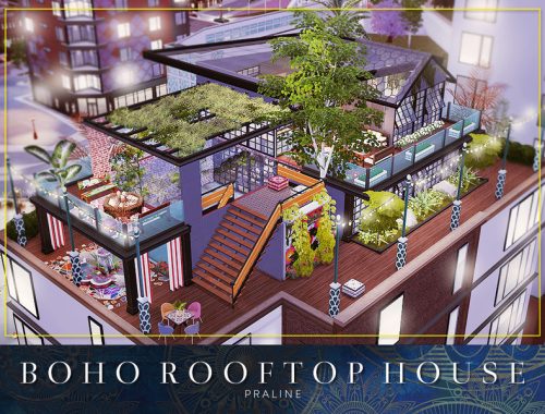 Boho Rooftop House