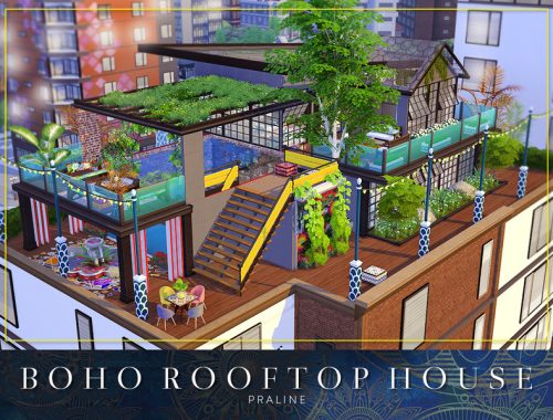 Boho Rooftop House