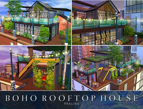 Boho Rooftop House