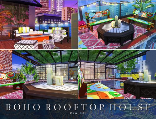 Boho Rooftop House