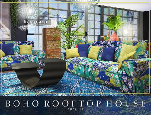 Boho Rooftop House