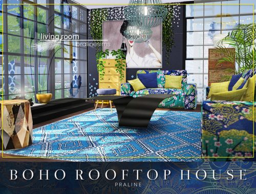 Boho Rooftop House