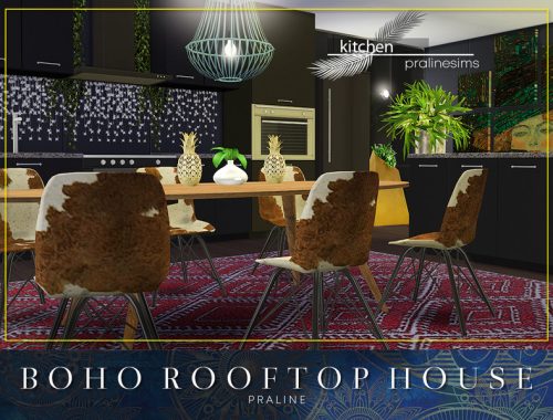 Boho Rooftop House