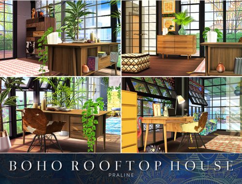 Boho Rooftop House