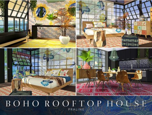 Boho Rooftop House