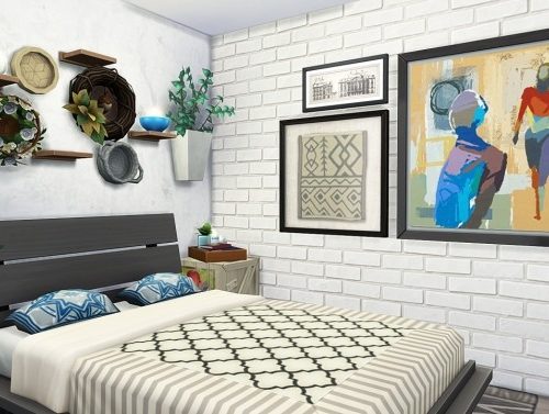 BOHO ROOMMATES DREAM APARTMENT at Aveline Sims