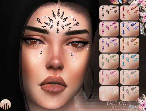 Boho Style Face Jewel BH10