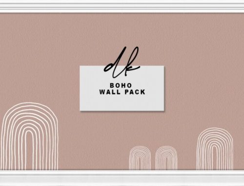 Boho Wall Pack at DK SIMS