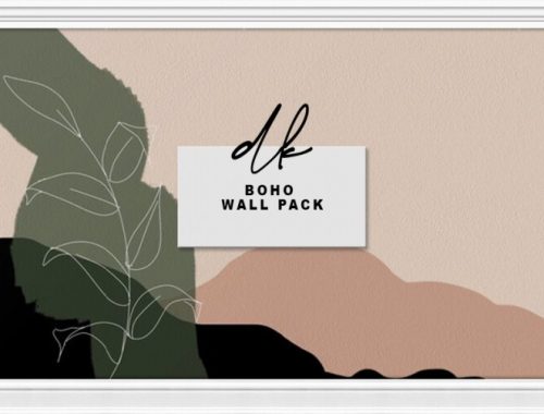 Boho Wall Pack at DK SIMS