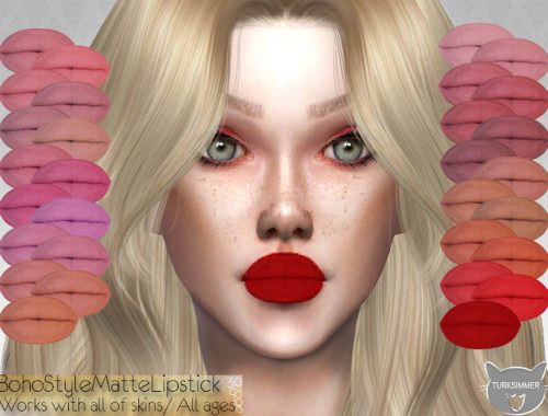 BohoStyle Matte Lipstick
