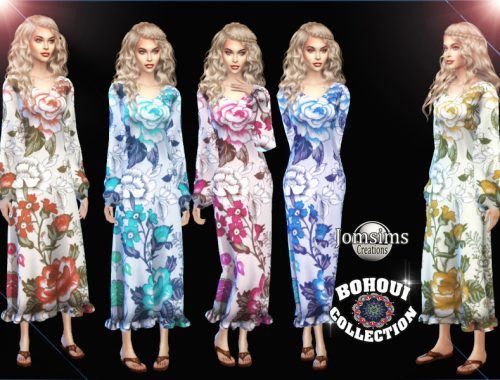 BOHOUI Collection dress long 1