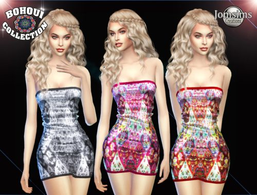 BOHOUI Collection short dress 1