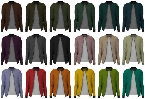 Bomber jacket at LazyEyelids