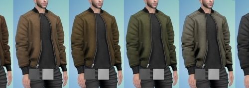 Bomber Jacket in Suede Leather (P) at Darte77