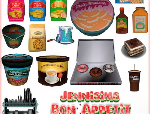 Bon Appetit Decorative set for Clutter Kitchen 14 Items at Jenni Sims