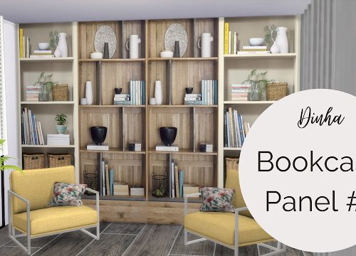 Bookcase Panel #1 at Dinha Gamer