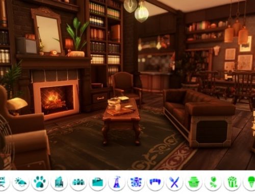 Bookish apartment at a-winged-llama