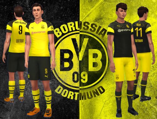 Borussia Dortmund Kit 2018/19  fitness needed