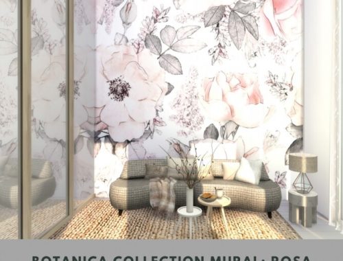 Botanica Collection Mural at Simspiration Builds