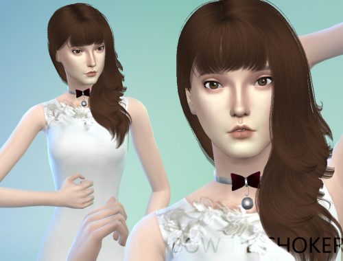 Bow tie choker