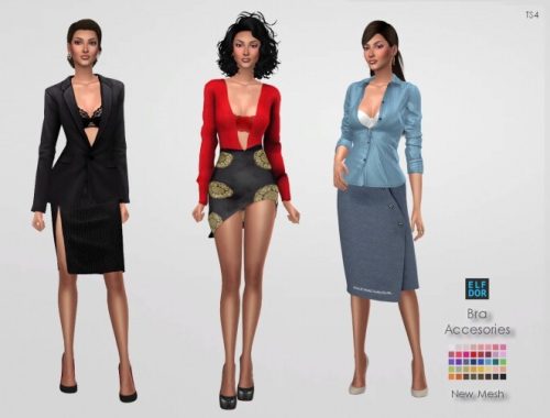 Bra Accessories at Elfdor Sims