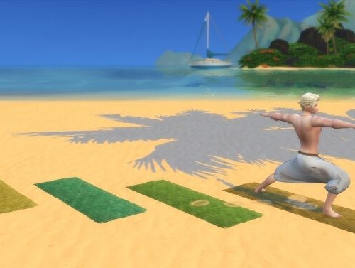 Braided Palm Leaf Yoga Mat by Serinion