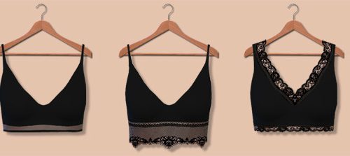 Bralettes at Descargas Sims
