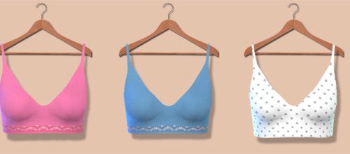 Bralettes at Descargas Sims