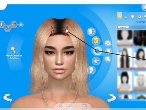 BREAK MY HEART HAIR at REDHEADSIMS