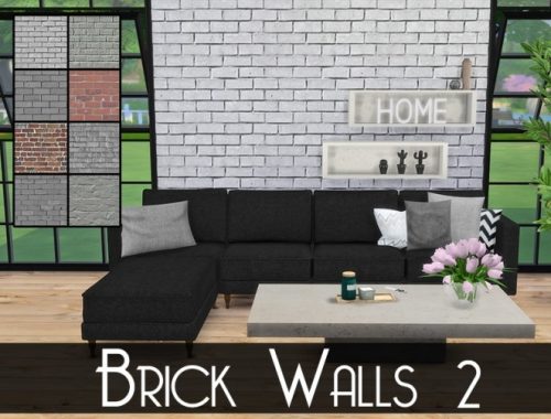 BRICK WALLS at MODELSIMS4