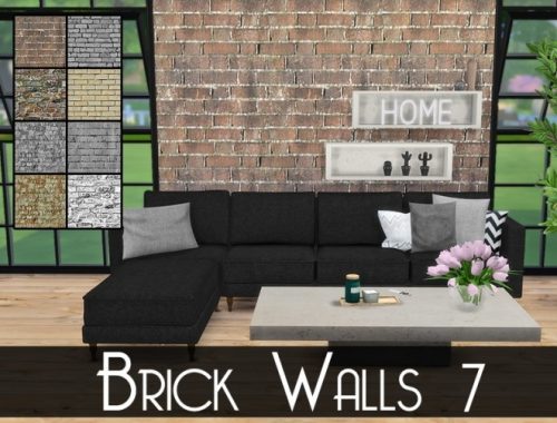 BRICK WALLS at MODELSIMS4