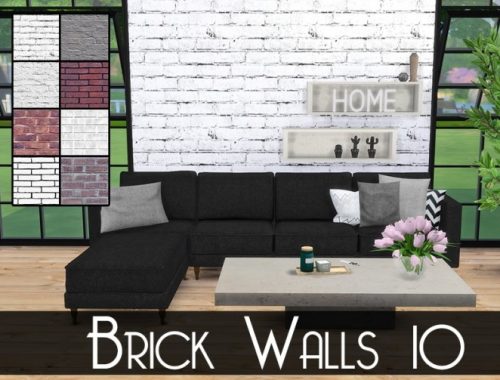 BRICK WALLS at MODELSIMS4