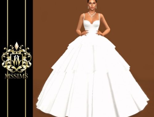 BRIDE WEDDING – TULLE GOWN (P) at MSSIMS