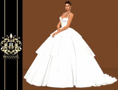 BRIDE WEDDING – TULLE GOWN (P) at MSSIMS