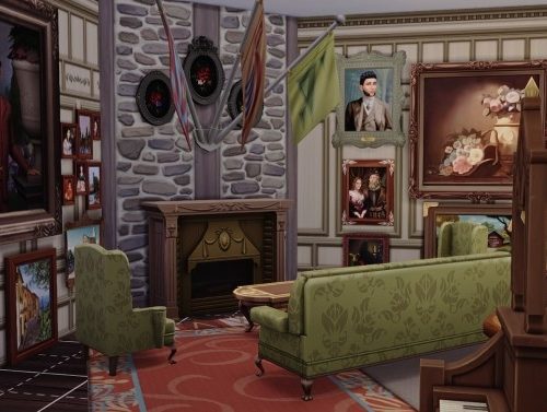 Britechester Student Dorm Hall at Akai Sims – kaibellvert