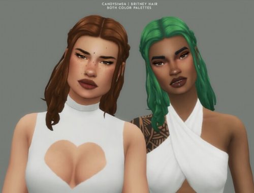BRITNEY HAIR at Candy Sims 4