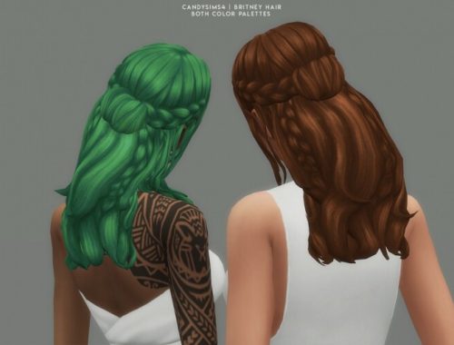 BRITNEY HAIR at Candy Sims 4