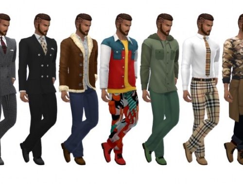BROHILDA’S LACED BOOTS at Sims4Sue