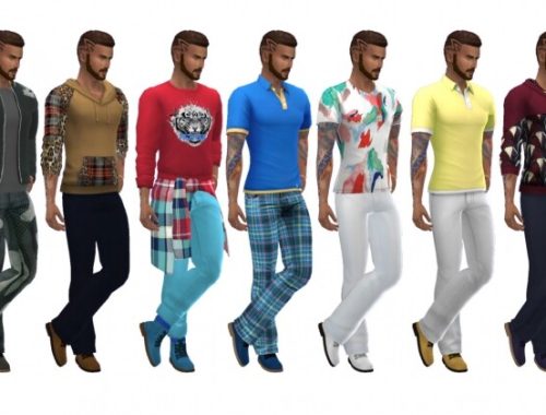 BROHILDA’S LACED BOOTS at Sims4Sue